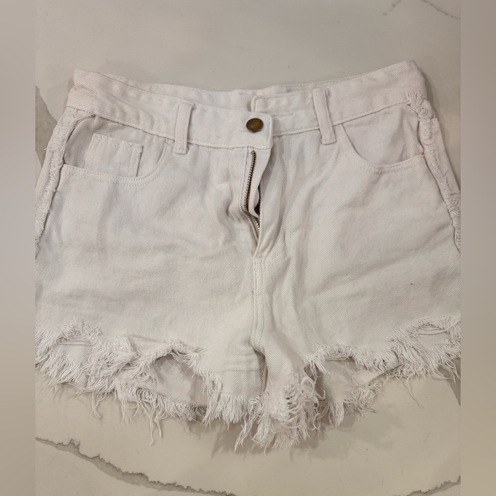 White shorts